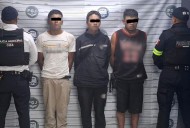 DETIENEN A TRES PROBABLES IMPLICADOS EN LOS DELITOS DE PORTACIÓN DE ARMA DE FUEGO Y CONTRA LA SALUD