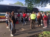Policía Nacional despliega campaña ‘Siempre Seguros’ en Gambote, Bolívar