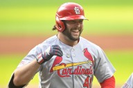 Deadspin | Cards place OF Alec Burleson (wrist), C Yohel Pozo (concussion) on IL