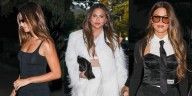 Hailey Bieber is Joined By Chrissy Teigen & Khloé Kardashian at Rhode Event in LA | Chrissy Teigen, Hailey Bieber, John Legend, Khloe Kardashian