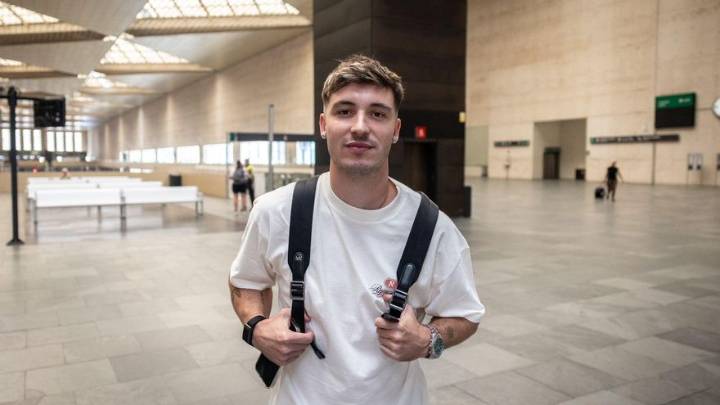 Valery Fernández ya está en Zaragoza: "A darlo todo"