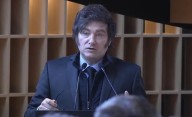 Otra vez Milei eludió hablar de las coimas y atacó a la oposición