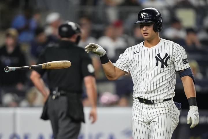 Yankees bench struggling shortstop Anthony Volpe for series finale versus Red Sox