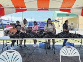 Local family business hosts school supply giveaway