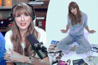 Travis Kelce comforts teary Taylor Swift as she reflects on reclaiming her masters during ‘New Heights’ podcast