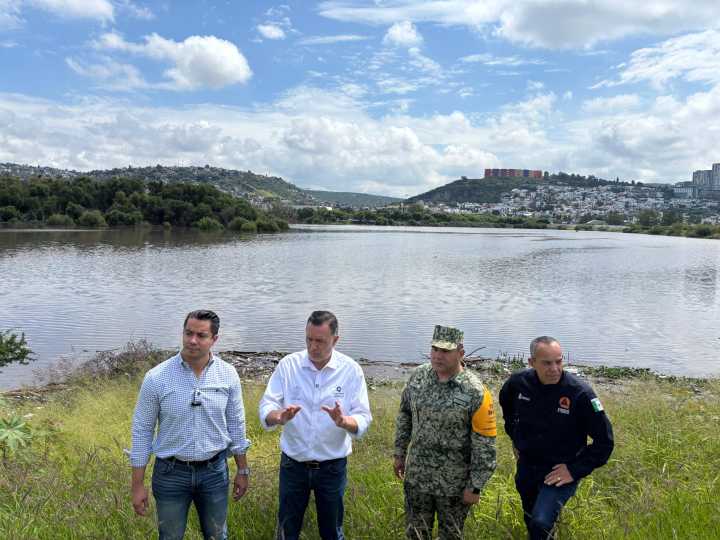 Al 98% de capacidad el bordo del Querétaro 2000