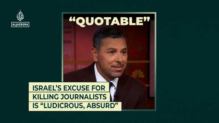 Israel’s excuse for killing journalists is “ludicrous,  absurd”