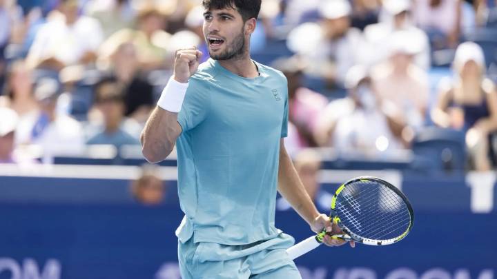 Alcaraz, a la final de Cincinnati contra Sinner un mes después de Wimbledon