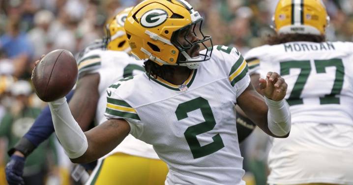 Malik Willis has TD pass and Packers sack Jalen Milroe 5 times in 20