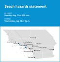 Update: Beach hazards statement active for Los Angeles County beaches until Wednesday night