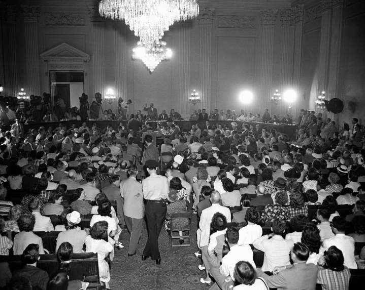 Today in History: August 25, accused communist denies espionage charges