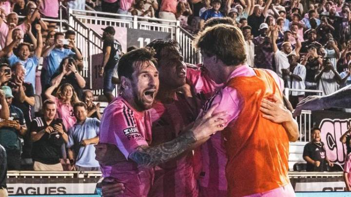 Messi lidera remontada de Inter Miami y lo lleva a la final de la Leagues Cup