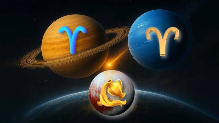 Astrología: los 4 signos bendecidos por Saturno, Neptuno y Plutón retrógrados en Aries y Acuario