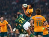 Australia protagonizó una espectacular remontada para ganarle a Sudáfrica en el juego inaugural del Rugby Championship