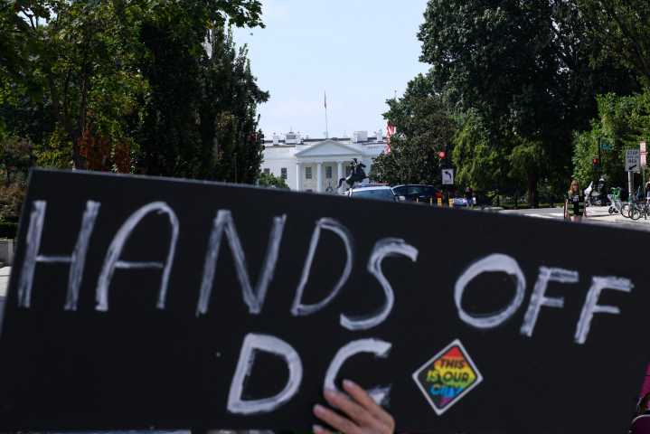 This DC community activist anticipated federal control of the city’s police department