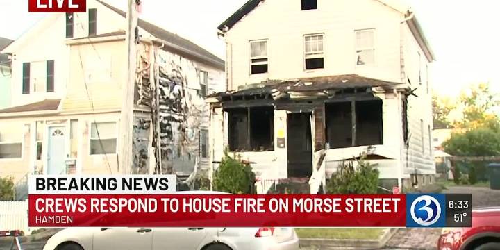 4 cats perish, 2 homes damaged following early morning fire in Hamden