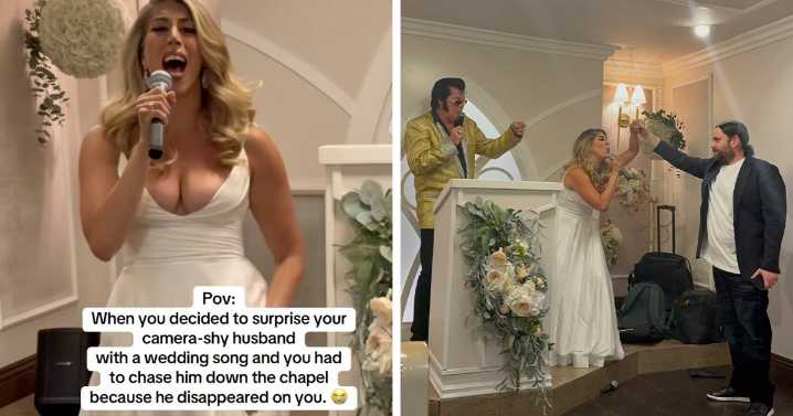 “Forced Marriage Or Kidnapping”: Bride’s Elvis Serenade At Vegas Wedding Scares Off Groom