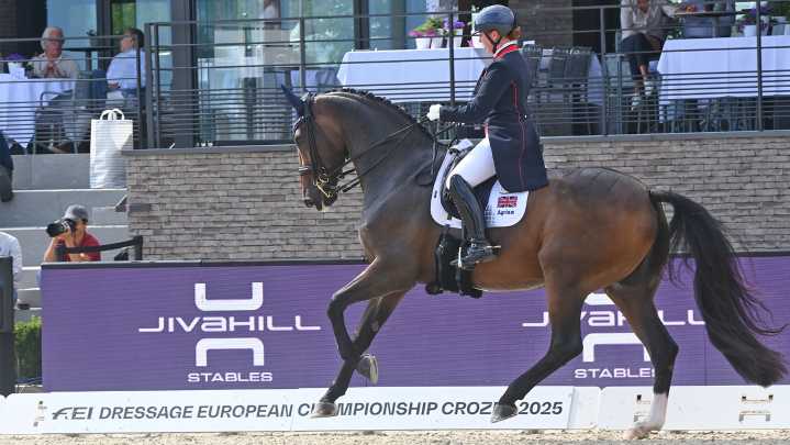 Becky Moody shines in the special at European Dressage Championships