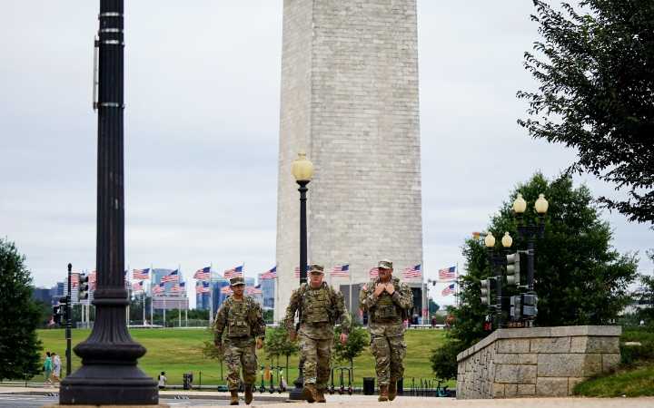 Guardia Nacional portará armas en Washington DC