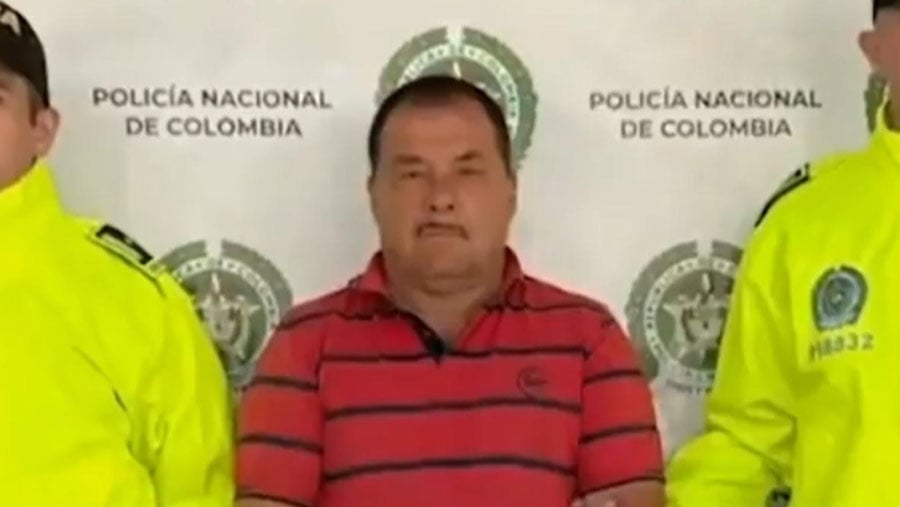 Capturan en Colombia a ‘Mono Luis’, el hermano de Iván Mordisco