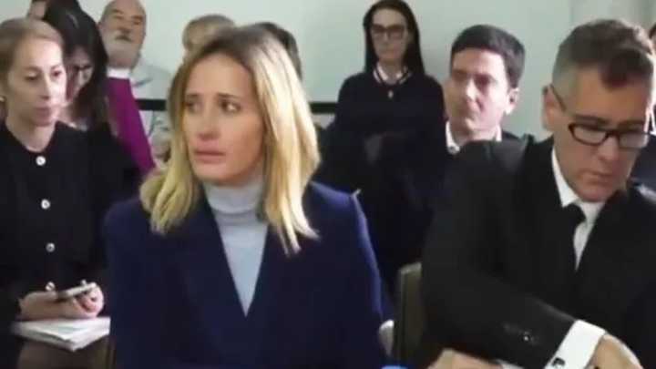 Expectativa en el veredicto del juicio de Julieta Prandi contra Claudio Contardi