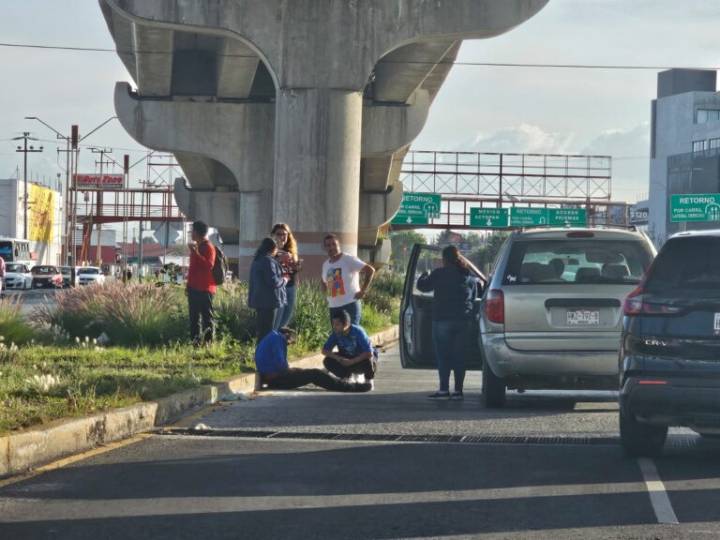 Atropellan a hombre en el bulevar Nuevo Hidalgo, Pachuca