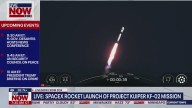 SpaceX rocket launch of project Kuiper KF