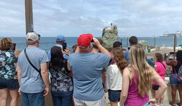 En agosto, arribaron a Mazatlán más de 13 mil turistas en cruceros