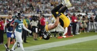 Travis Hunter plays offense and defense in pro debut as Jaguars lose to Steelers in preseason