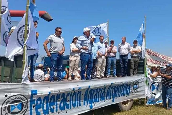 Federación Agraria insistió con la rebaja de retenciones y consideró una burla la eliminación para la minería