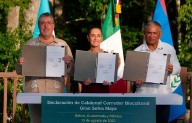 México, Guatemala y Belice firman acuerdo para proteger la Gran Selva Maya