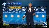 Los Angeles weather: SoCal to see more sunshine Friday ahead of warm Labor Day weekend