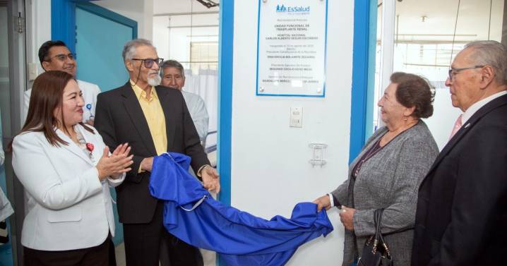 EsSalud Arequipa inaugura unidad renal y proyecta duplicar trasplantes de riñón