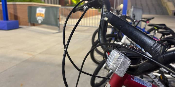 Young bike owners line up early for final Packers Dream Drive