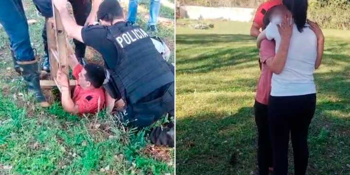 Misiones: rescataron a un chico de 11 años que se había caído a un pozo de agua de 8 metros de profundidad