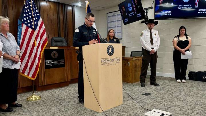 'More people would have died that night': Slain Tremonton officers remembered as heroes