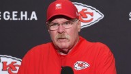 Report says bullet was fired into Chiefs coach Andy Reid's office last spring while he was there