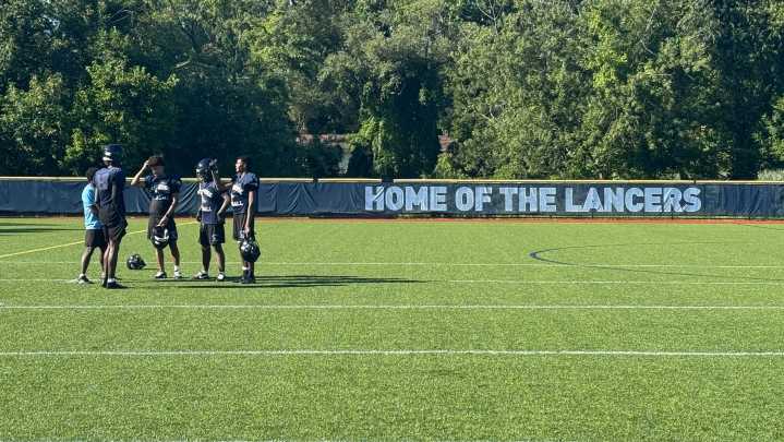 Eastridge football practice