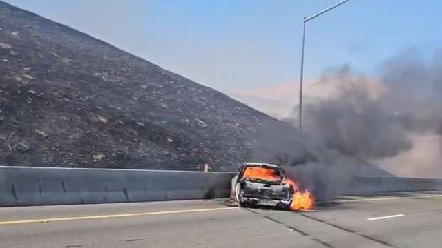 Fire shuts down eastbound I-580 in Livermore, affecting Central Valley commute