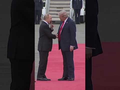 Trump and Putin arrive in Alaska for historic summit