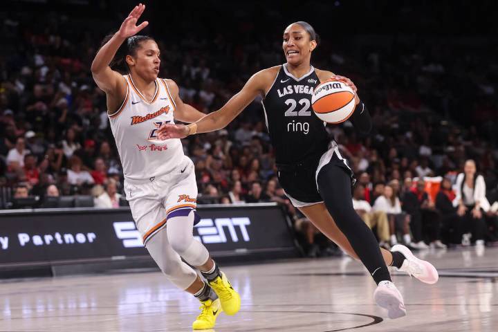 Las Vegas Aces beat Atlanta Dream to move into 2nd in WNBA standings
