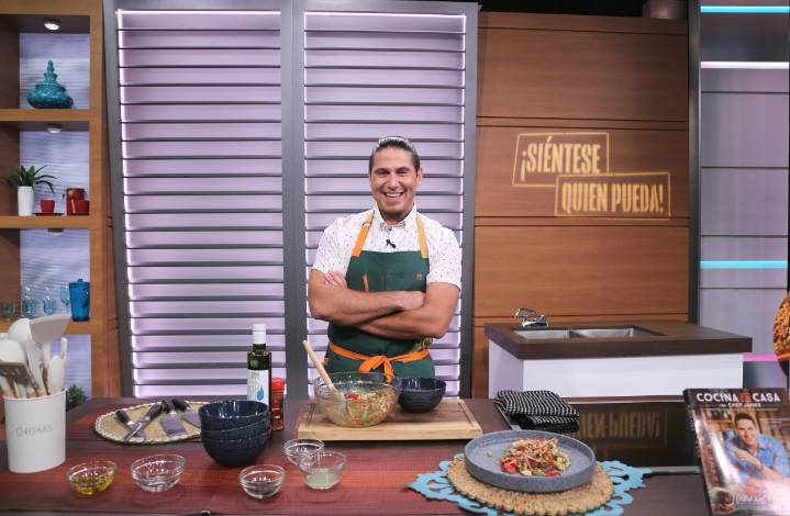 El chef James emocionado por su nuevo papel en Univision