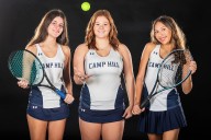 Camp Hill girls tennis downs Middletown in Mid