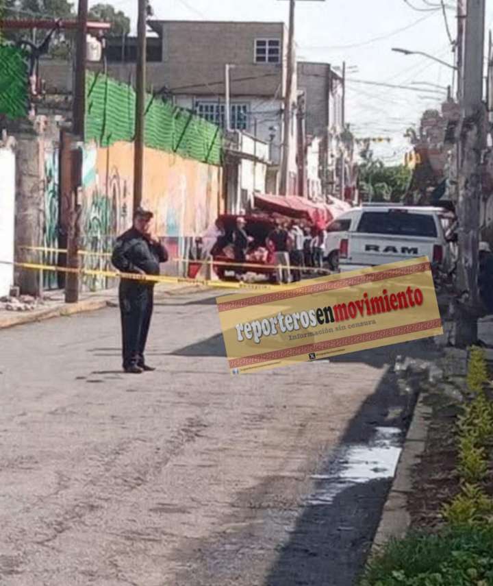 UN HOMBRE FUE ACRIBILLADO EN EL MUNICIPIO DE CHALCO