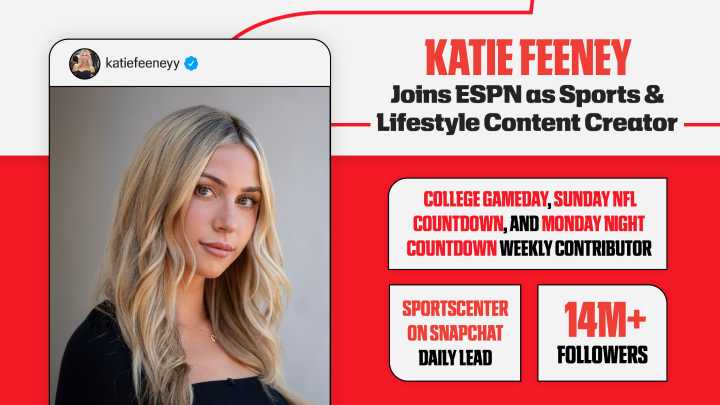 ESPN Signs Katie Feeney as Sports and Lifestyle Content Creator