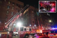 NYC FDNY firefighters injured in Bronx apartment building fire, 42