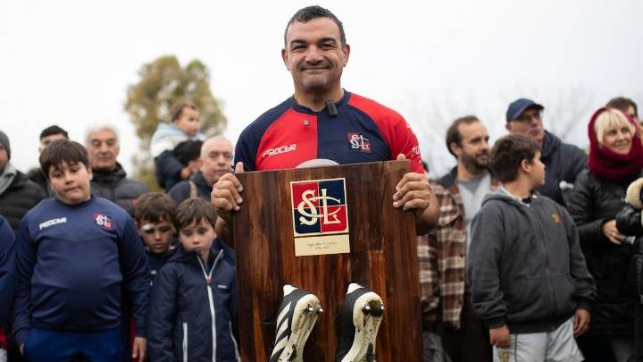 Agustín Creevy se despidió en su club y cuestionó los valores del rugby: "Hay mucha gente hija de puta"