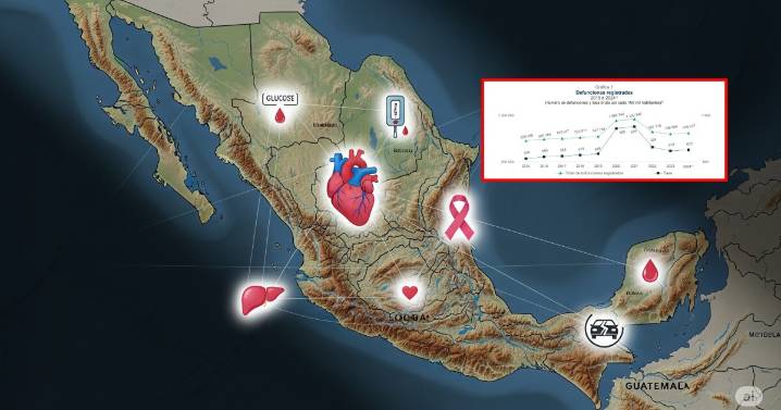 Muertes en México se disparan en 2024: estas son las causas principales