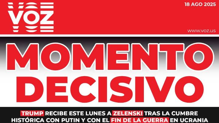 Portada 18 de agosto 2025