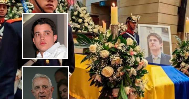 “Debería ser él quien esté aquí”: Jerónimo Uribe lamentó la ausencia de Álvaro Uribe Vélez en el funeral de Miguel Uribe